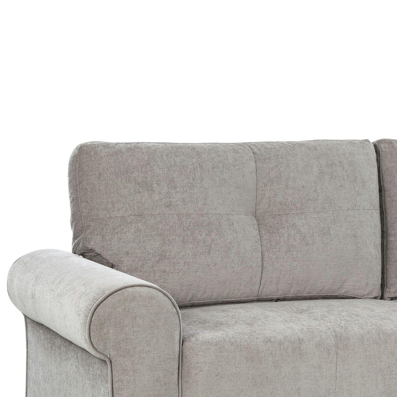  Elements International Bill Chair Complete in Urban Living Storm IMAGE 5