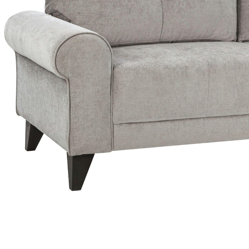  Elements International Bill Chair Complete in Urban Living Storm IMAGE 6
