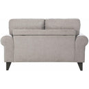  Elements International Bill Loveseat Complete in Urban Living Storm IMAGE 4