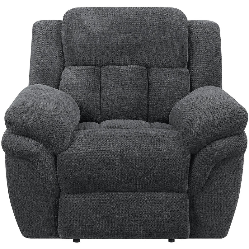  Elements International Santorini Power Motion Recliner Conran Carbon IMAGE 2