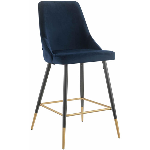  Elements International Ben Bar Stool (D6239-1) in Broadway Navy IMAGE 1
