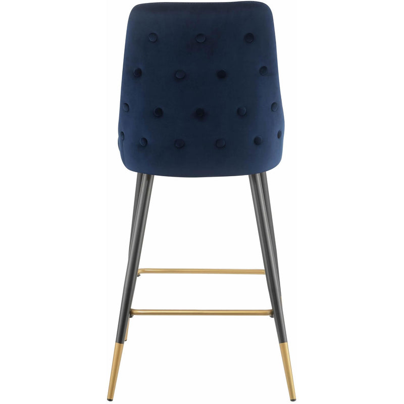  Elements International Ben Bar Stool (D6239-1) in Broadway Navy IMAGE 4