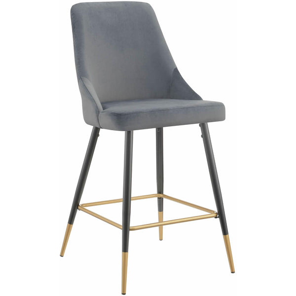  Elements International Ben Bar Stool (D6239-1) in Broadway Gunmetal IMAGE 1