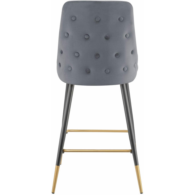  Elements International Ben Bar Stool (D6239-1) in Broadway Gunmetal IMAGE 4