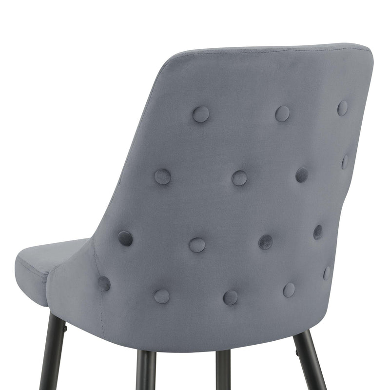  Elements International Ben Bar Stool (D6239-1) in Broadway Gunmetal IMAGE 6