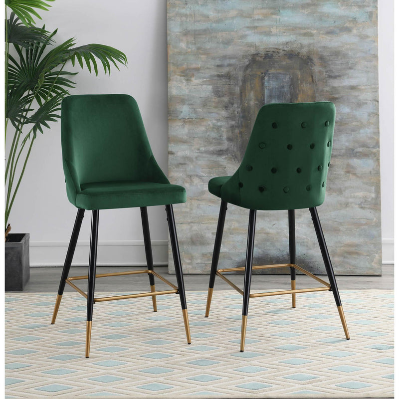  Elements International Ben Bar Stool (D6239-1) in Broadway Emerald IMAGE 8