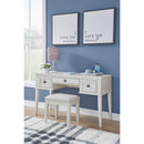 Signature Design by Ashley Robbinsdale B742-22 Vanity/Upholstered Stool IMAGE 1