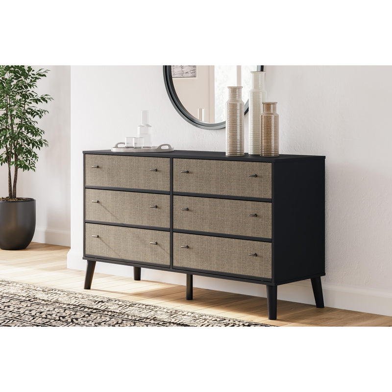 Signature Design by Ashley Charlang EB1198-231 Six Drawer Dresser IMAGE 7