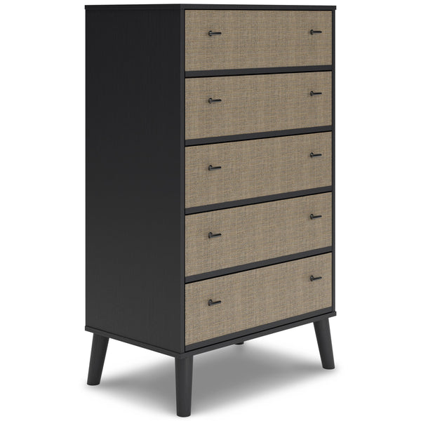 Signature Design by Ashley Charlang EB1198-245 Five Drawer Chest IMAGE 1