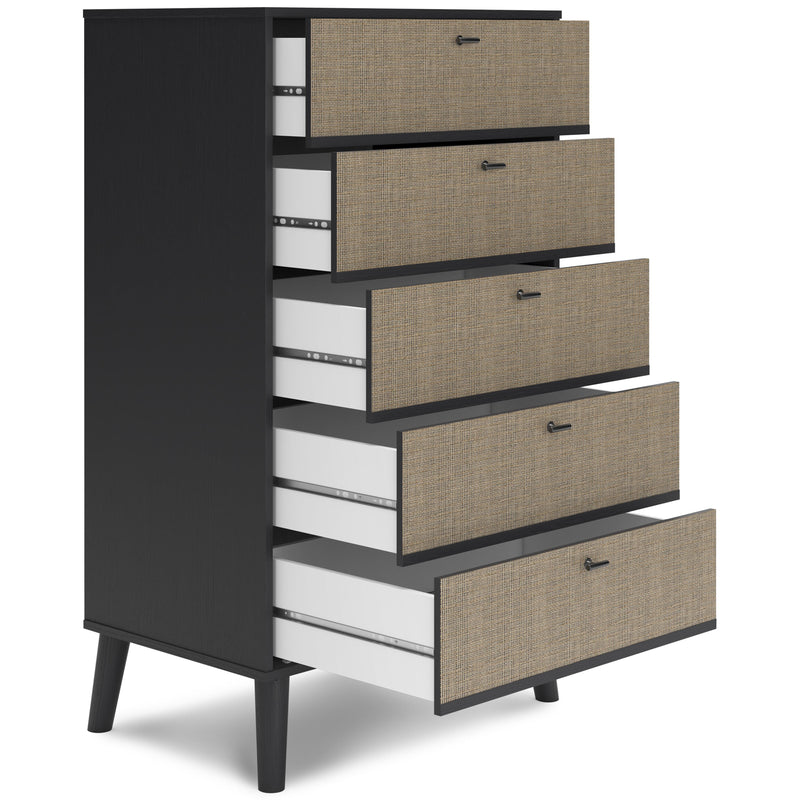 Signature Design by Ashley Charlang EB1198-245 Five Drawer Chest IMAGE 2