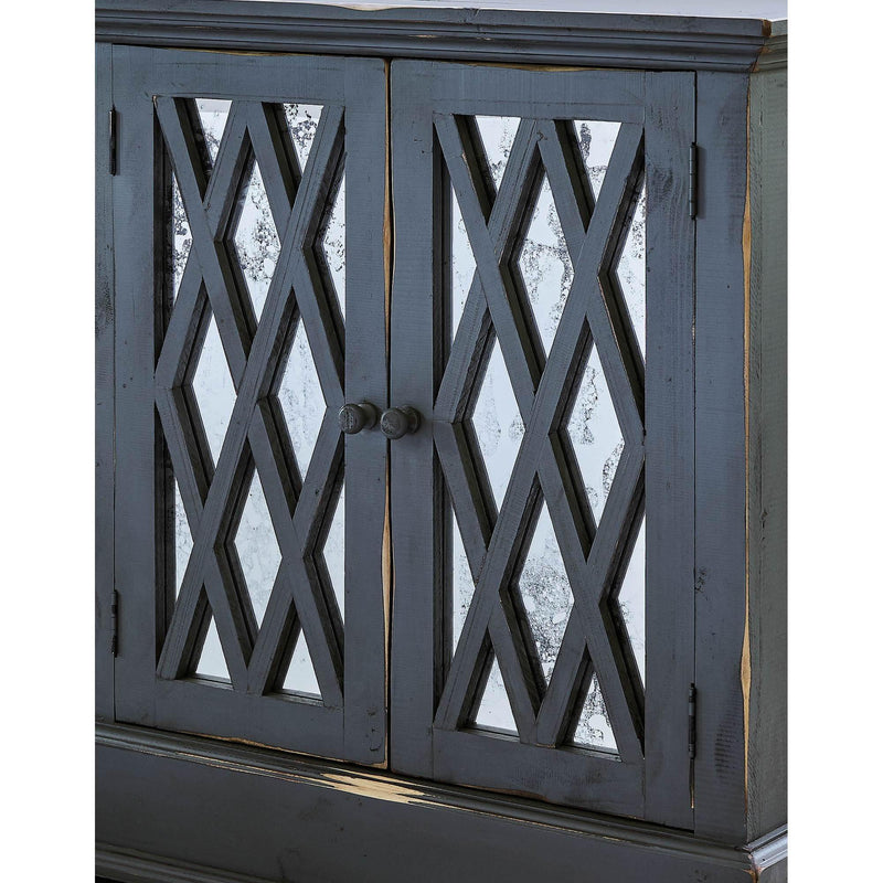  Elements International Michelangelo MAMG360CN Console - Charcoal Grey IMAGE 4