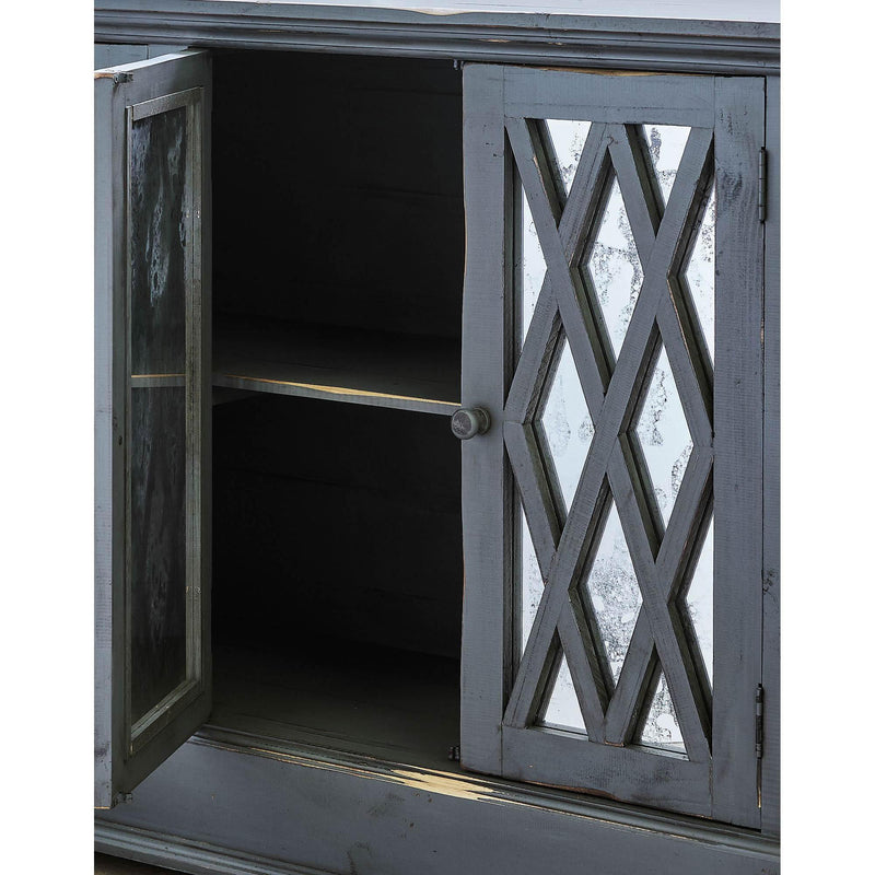  Elements International Michelangelo MAMG360CN Console - Charcoal Grey IMAGE 6