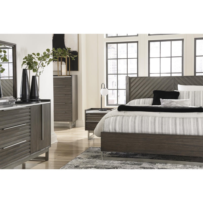  Ashley Arkenton B786B5 California King Panel Bed IMAGE 6