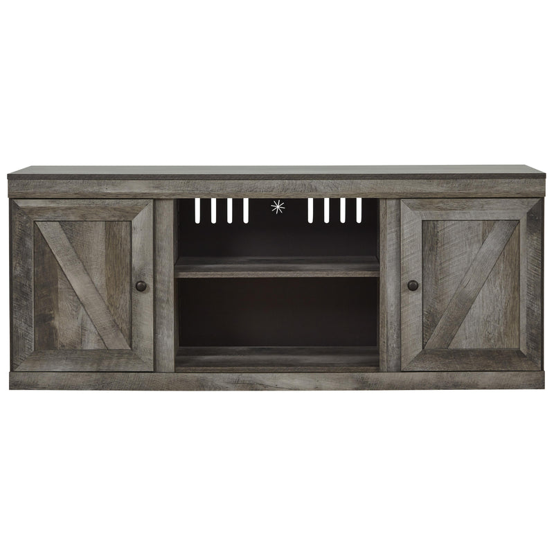 Signature Design by Ashley Wynnlow EW0440-268 Large TV Stand with Fireplace Option IMAGE 3