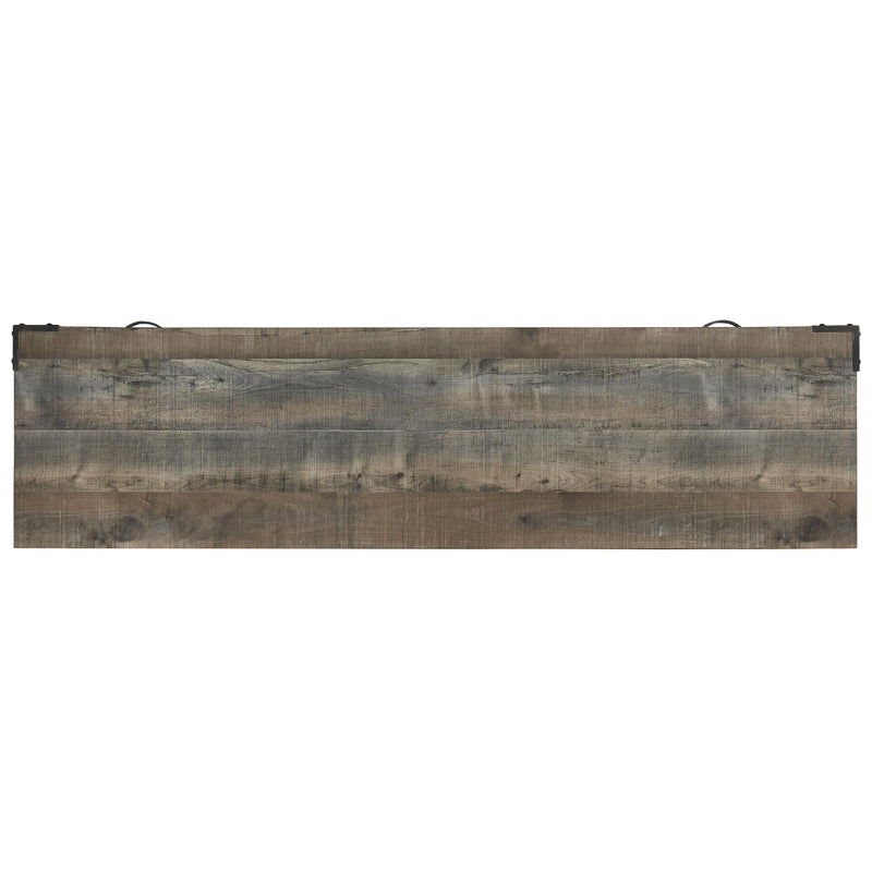 Signature Design by Ashley Trinell EW0446-268 Large TV Stand with Fireplace Option IMAGE 5