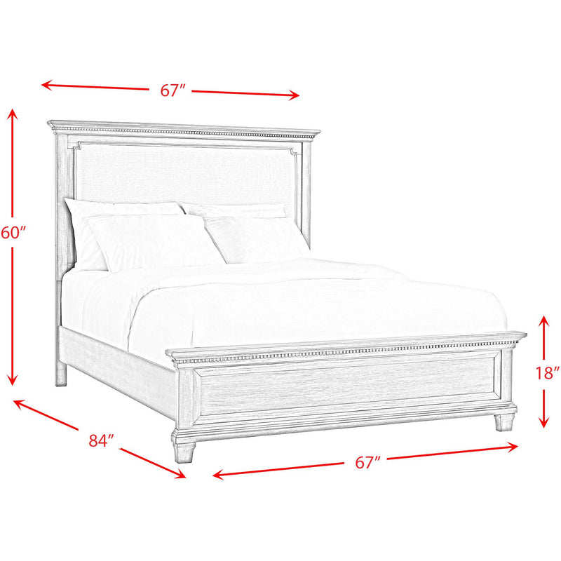Elements International Crawford Queen Panel Bed CW300QB IMAGE 10