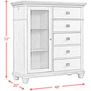  Elements International Crawford CW300GC Gentlemen Chest IMAGE 11