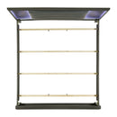  Elements International Moonstone MN600KB King Panel Bed IMAGE 4