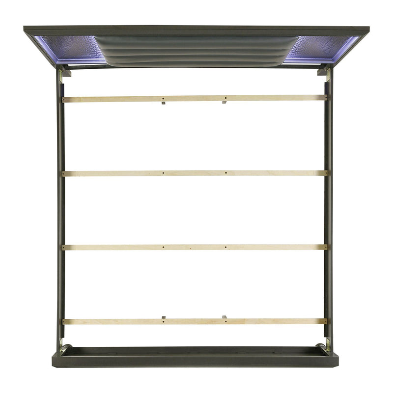  Elements International Moonstone MN600KB King Panel Bed IMAGE 4