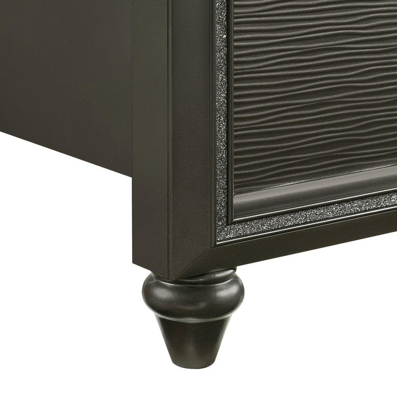  Elements International Moonstone MN600KB King Panel Bed IMAGE 7