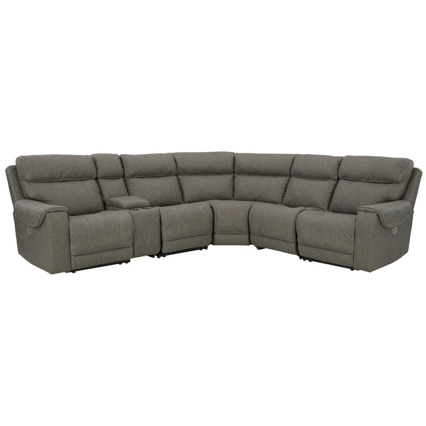 Signature Design by Ashley Starbot 23501S5 6 pc Power Reclining Sectional IMAGE 1