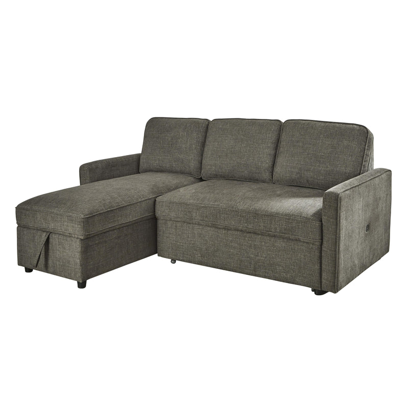 Signature Design by Ashley Kerle 26505S1 2 pc Sectional with Pop Up Bed IMAGE 1