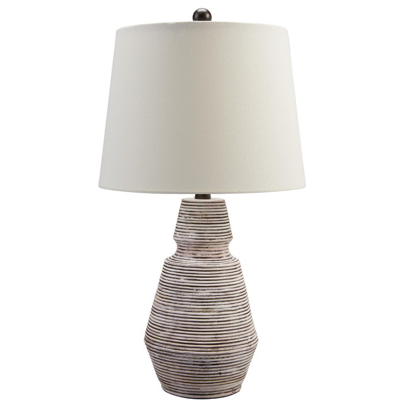 Signature Design by Ashley Jairburns L243284 Poly Table Lamp IMAGE 1