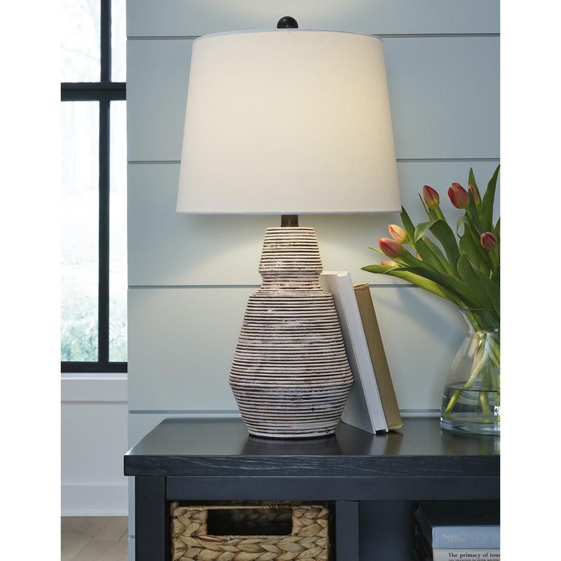 Signature Design by Ashley Jairburns L243284 Poly Table Lamp IMAGE 2