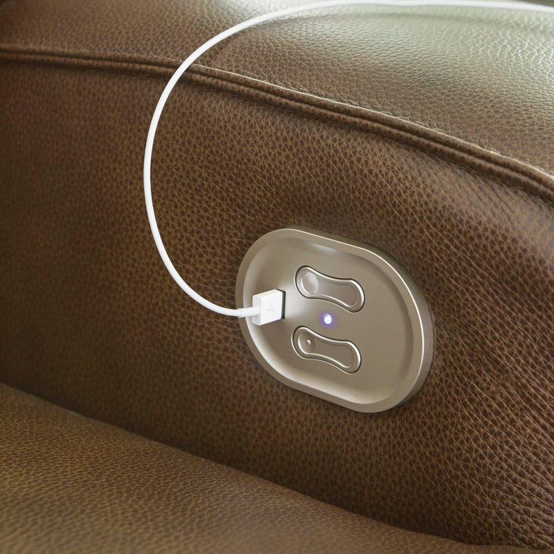 Signature Design by Ashley Francesca U2570547 2 Seat Power Reclining Sofa with Adjustable Headrest IMAGE 7