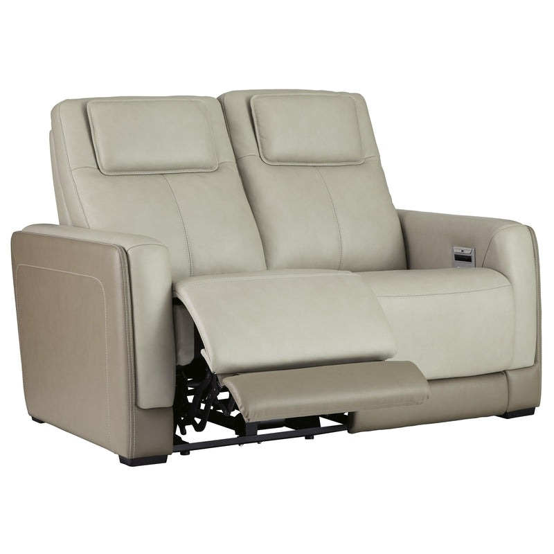 Signature Design by Ashley Battleville U3070514 Power Reclining Loveseat with Adjustable Headrest IMAGE 2