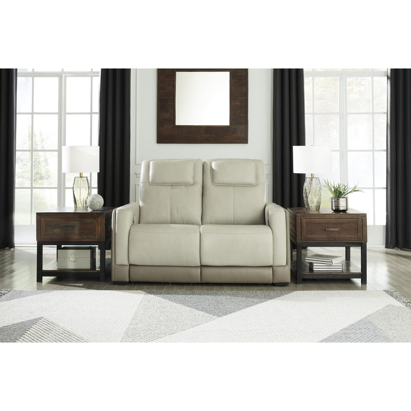 Signature Design by Ashley Battleville U3070514 Power Reclining Loveseat with Adjustable Headrest IMAGE 6