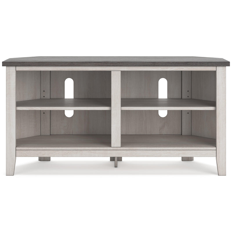 Signature Design by Ashley Dorrinson W287-46 Small Corner TV Stand IMAGE 2