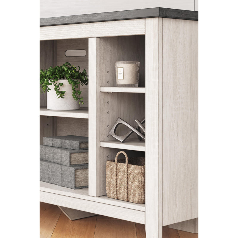 Signature Design by Ashley Dorrinson W287-67 Corner TV Stand with Fireplace Option IMAGE 7