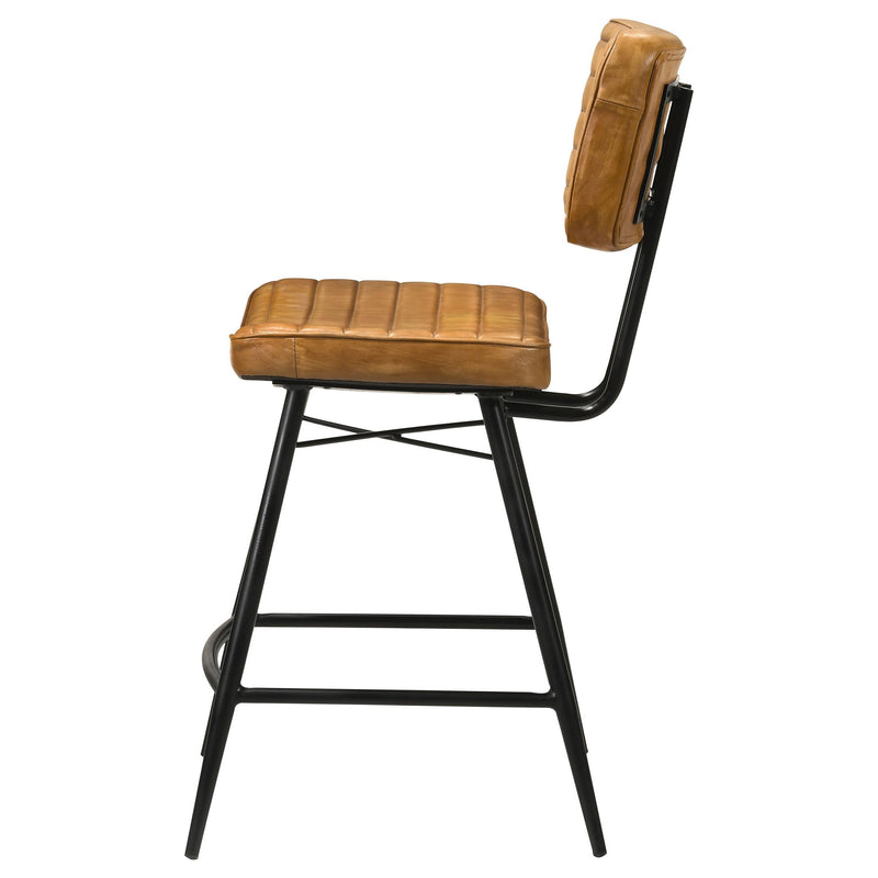 Coaster Furniture Partridge 110649 Upholstered Counter Height Stools with Footrest IMAGE 4