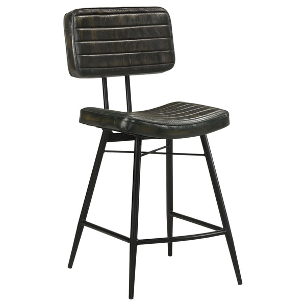 Coaster Furniture Partridge 110659 Upholstered Counter Height Stools with Footrest IMAGE 1