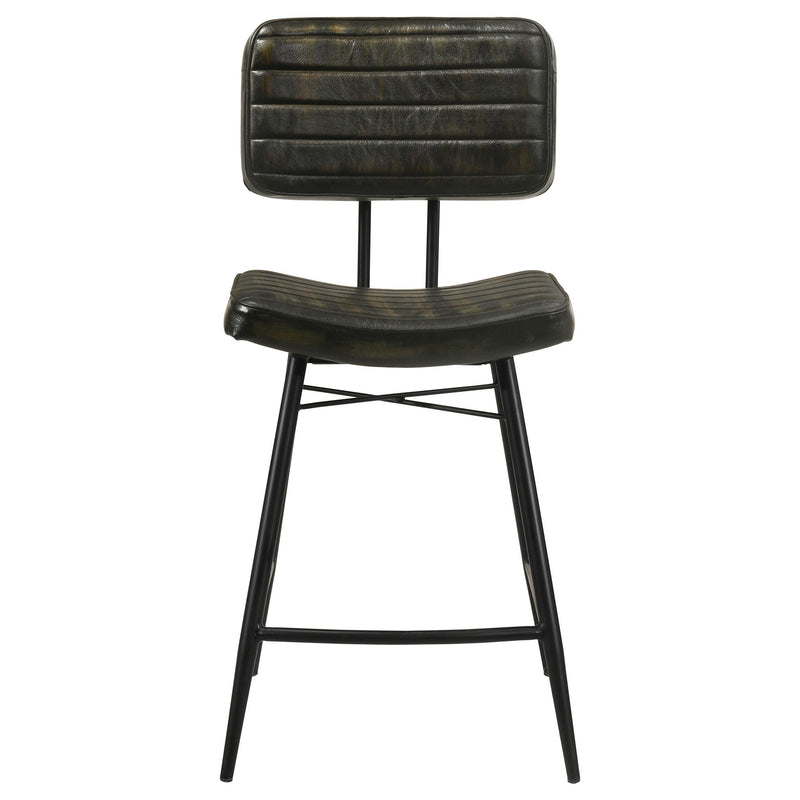 Coaster Furniture Partridge 110659 Upholstered Counter Height Stools with Footrest IMAGE 2