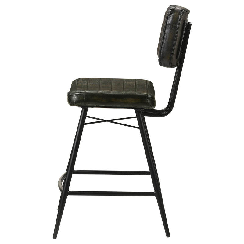 Coaster Furniture Partridge 110659 Upholstered Counter Height Stools with Footrest IMAGE 4