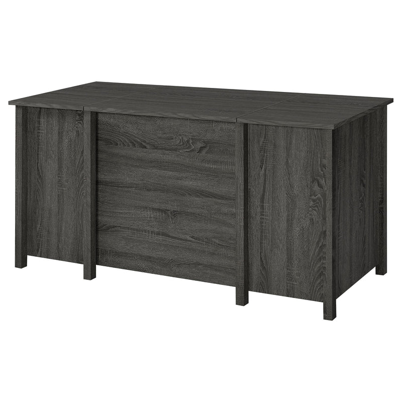 Coaster Furniture Dylan 801576 Lift Top Office Desk - Weathered Grey IMAGE 7