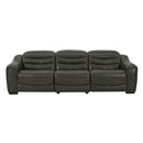  Signature Design by Ashley Center Line U63404S5 3 pc Power Reclining Sectional IMAGE 1