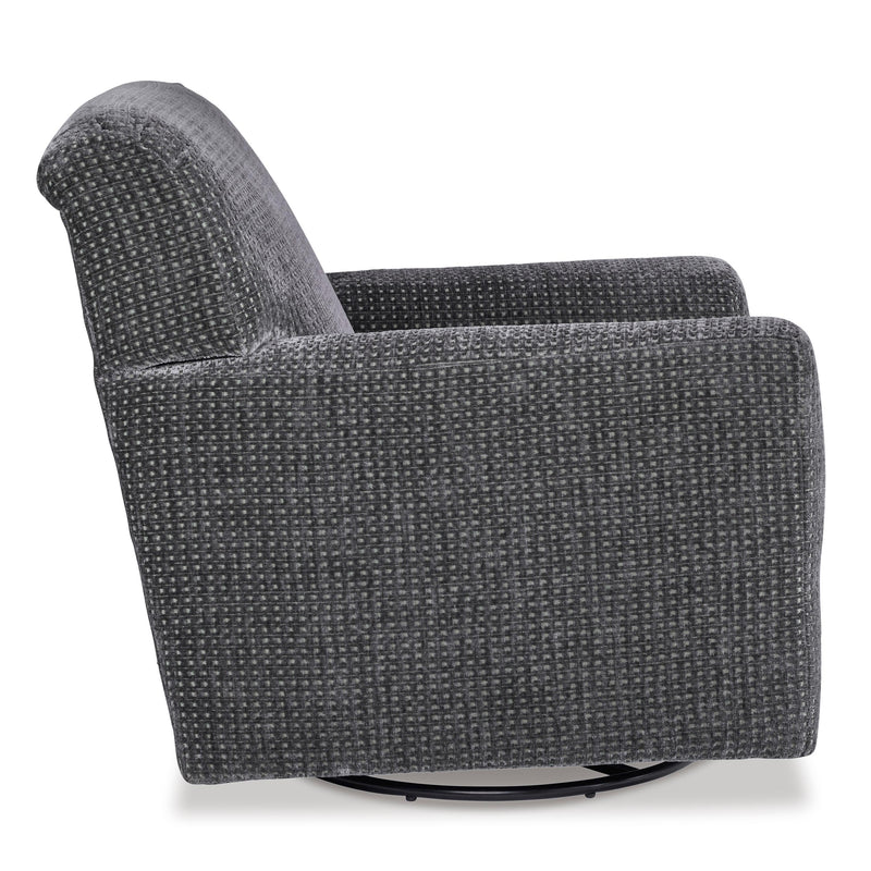 Signature Design by Ashley Herstow A3000366 Swivel Glider Accent Chair IMAGE 3