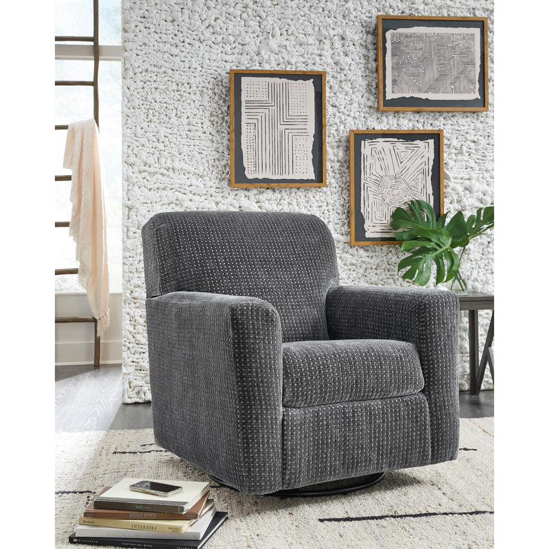 Signature Design by Ashley Herstow A3000366 Swivel Glider Accent Chair IMAGE 5