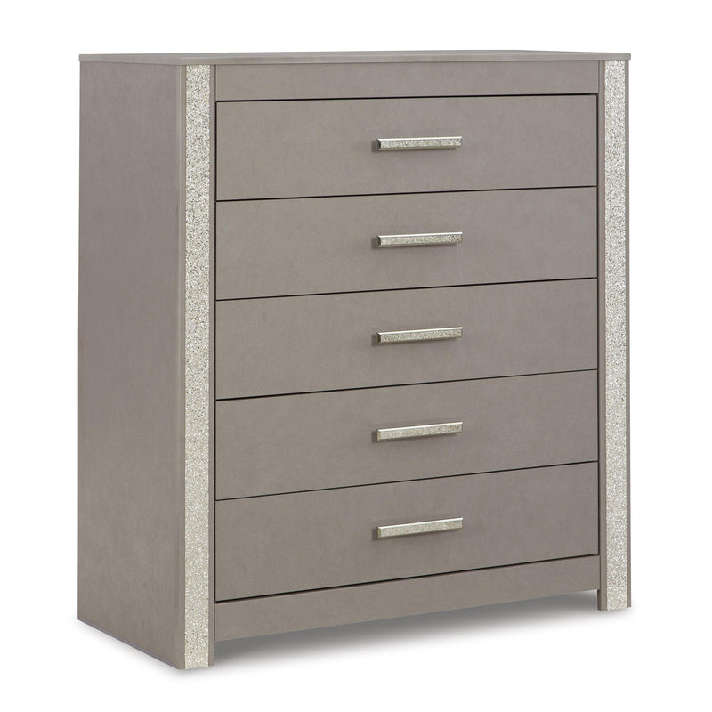 Signature Design by Ashley Surancha B1145-345 Five Drawer Wide Chest IMAGE 1