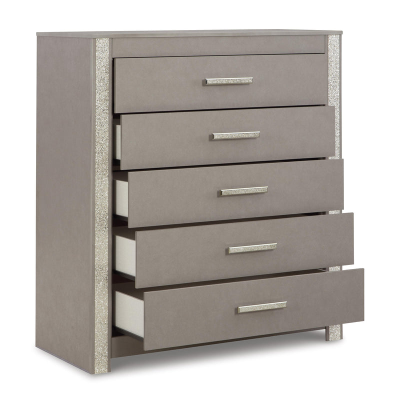 Signature Design by Ashley Surancha B1145-345 Five Drawer Wide Chest IMAGE 2