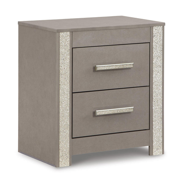 Signature Design by Ashley Surancha B1145-92 Two Drawer Night Stand IMAGE 1