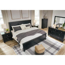  Signature Design by Ashley Lanolee B687B9 California King Panel Bed IMAGE 6