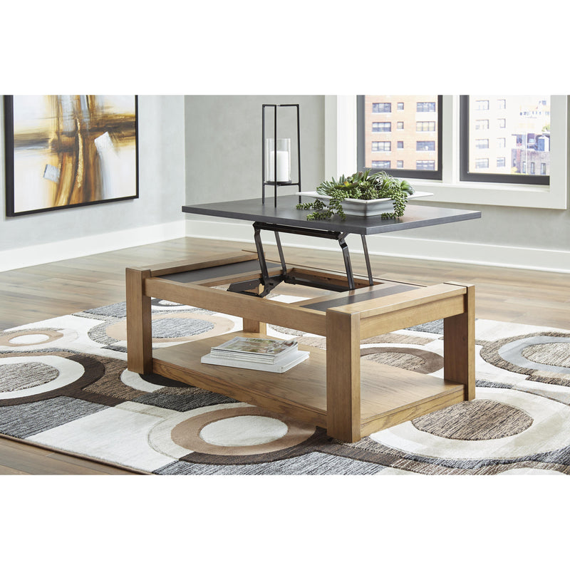 Signature Design by Ashley Quentina T775-9 Lift Top Cocktail Table IMAGE 7