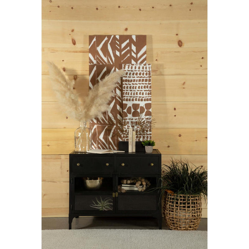 Coaster Furniture Sadler 951761 2-Drawer Metal Accent Storage Cabinet - Matte Black IMAGE 13