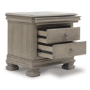  Signature Design by Ashley Lexorne B924-93 Three Drawer Night Stand IMAGE 2