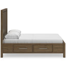  Signature Design by Ashley Cabalynn B974B4 Queen Panel Bed with Storage IMAGE 4