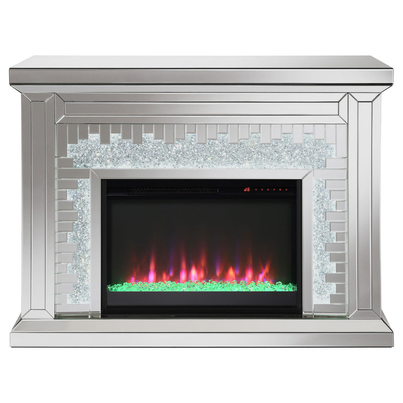Coaster Furniture Gilmore 991048 Rectangular Freestanding Fireplace - Mirror IMAGE 8